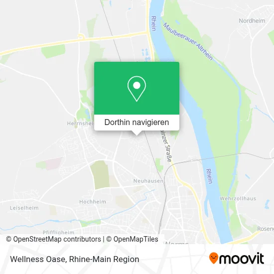 Wellness Oase Karte