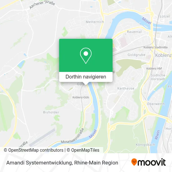 Amandi Systementwicklung Karte