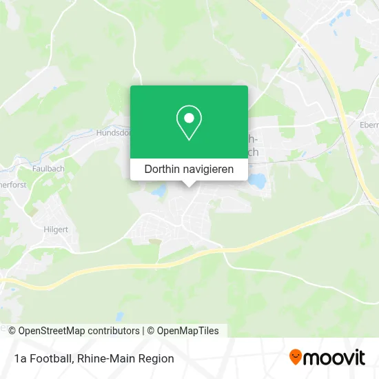 1a Football Karte