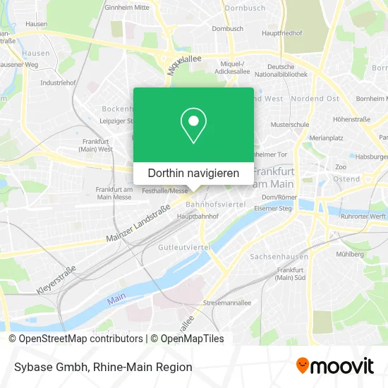 Sybase Gmbh Karte
