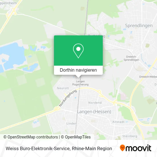 Weiss Buro-Elektronik-Service Karte