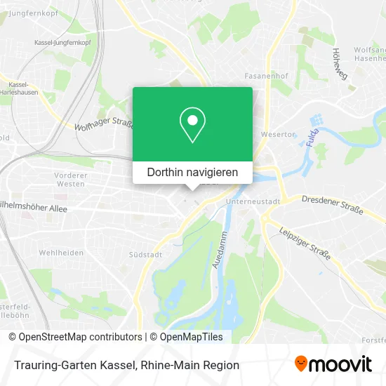 Trauring-Garten Kassel Karte