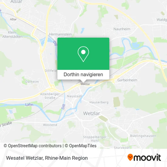 Wesatel Wetzlar Karte