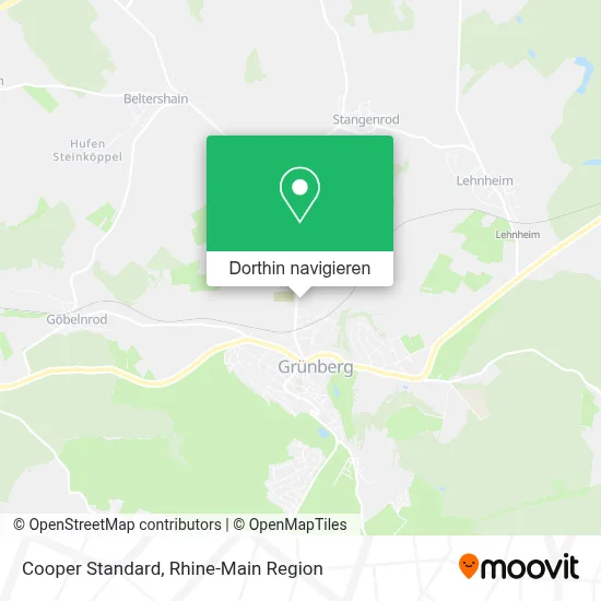 Cooper Standard Karte