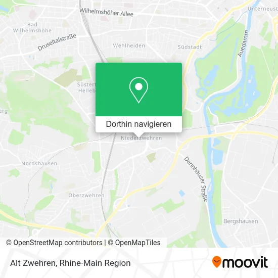 Alt Zwehren Karte