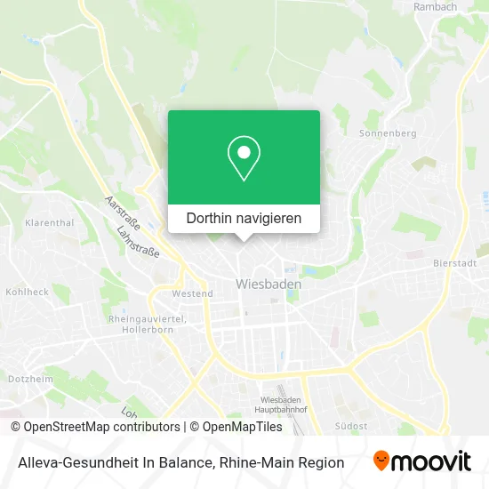 Alleva-Gesundheit In Balance Karte
