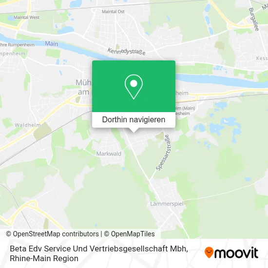 Beta Edv Service Und Vertriebsgesellschaft Mbh Karte