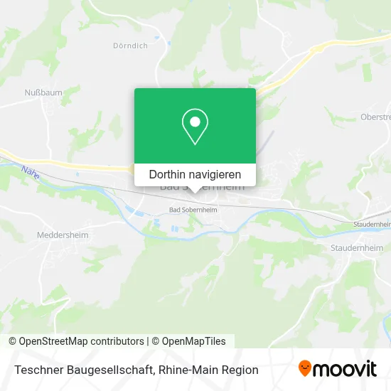 Teschner Baugesellschaft Karte