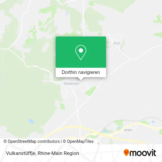 Vulkanstüffje Karte