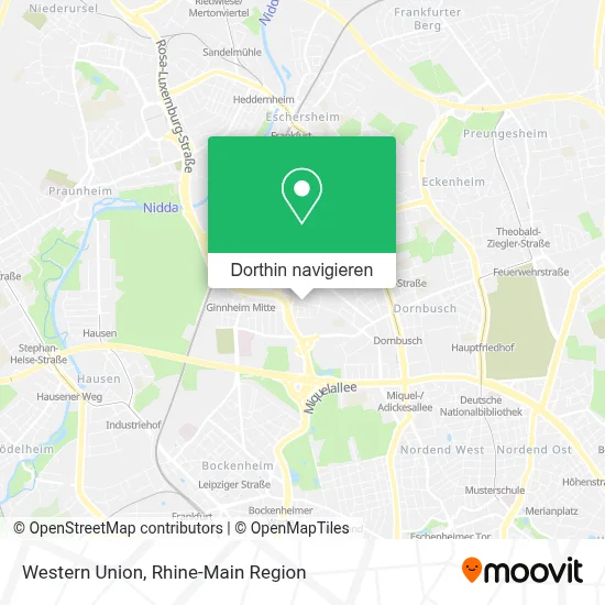 Western Union Karte