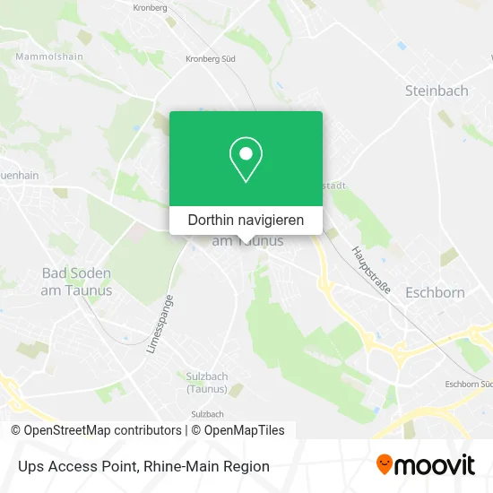 Ups Access Point Karte