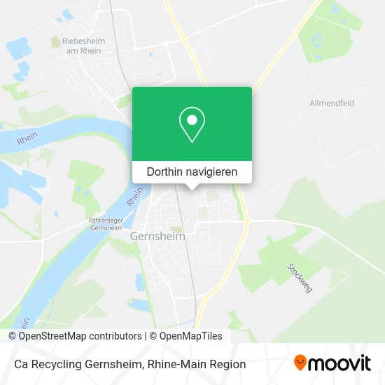 Ca Recycling Gernsheim Karte