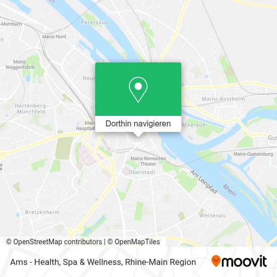 Ams - Health, Spa & Wellness Karte