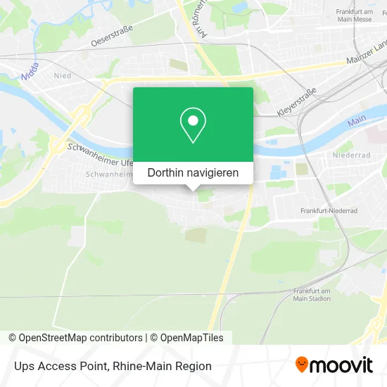 Ups Access Point Karte
