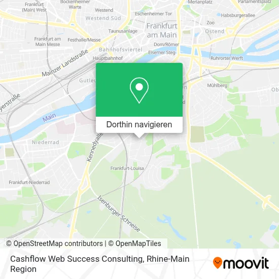 Cashflow Web Success Consulting Karte
