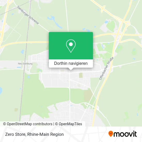 Zero Store Karte