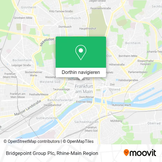 Bridgepoint Group Plc Karte