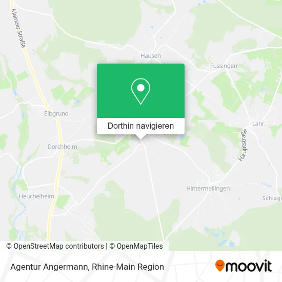 Agentur Angermann Karte