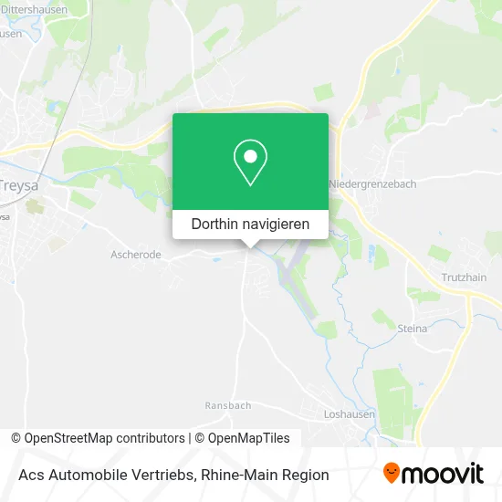 Acs Automobile Vertriebs Karte