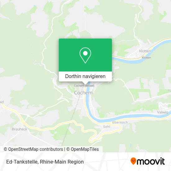 Ed-Tankstelle Karte