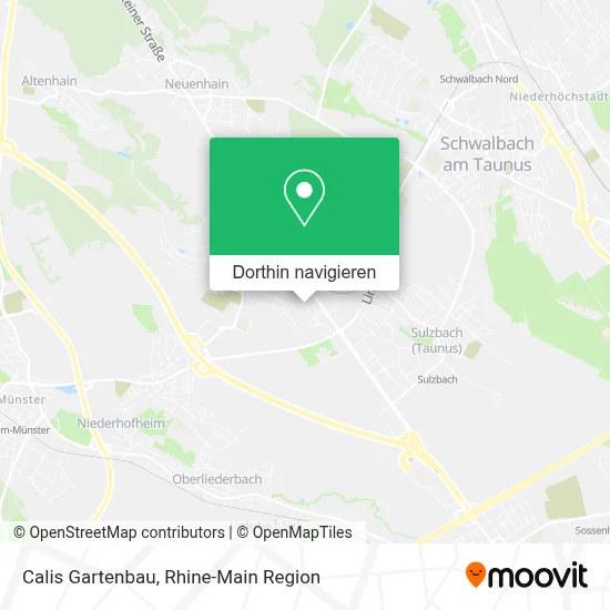 Calis Gartenbau Karte