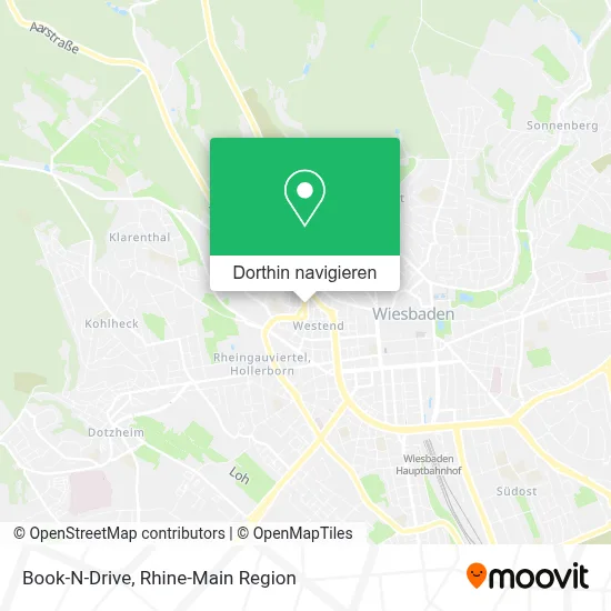 Book-N-Drive Karte