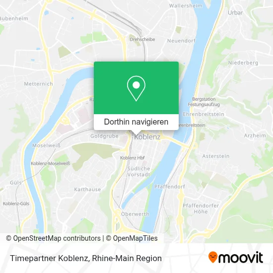 Timepartner Koblenz Karte