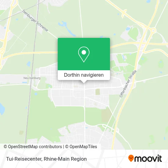 Tui-Reisecenter Karte
