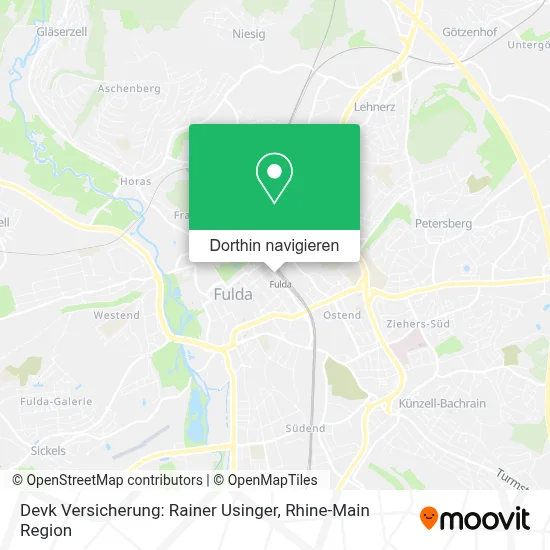 Devk Versicherung: Rainer Usinger Karte