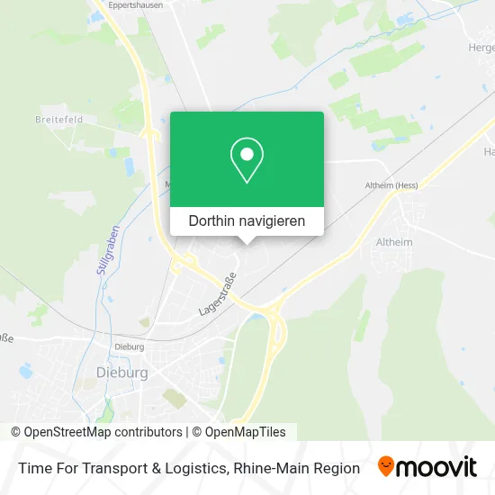Time For Transport & Logistics Karte