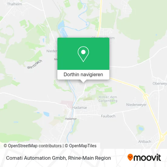 Comati Automation Gmbh Karte