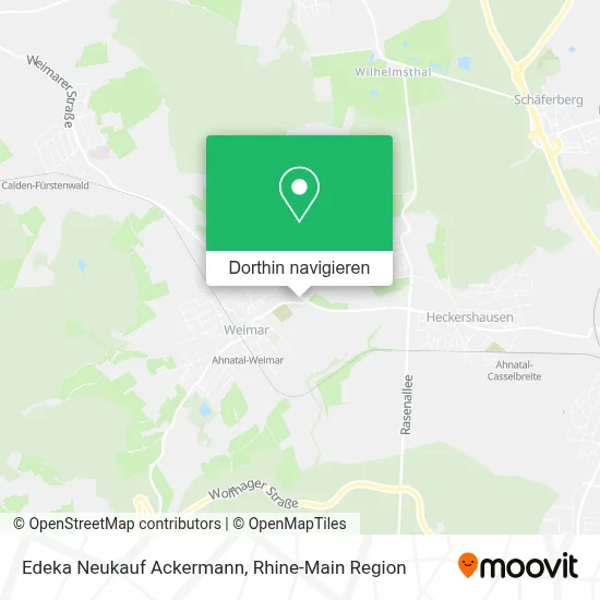 Edeka Neukauf Ackermann Karte