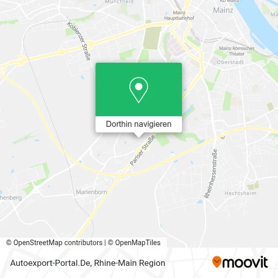 Autoexport-Portal.De Karte