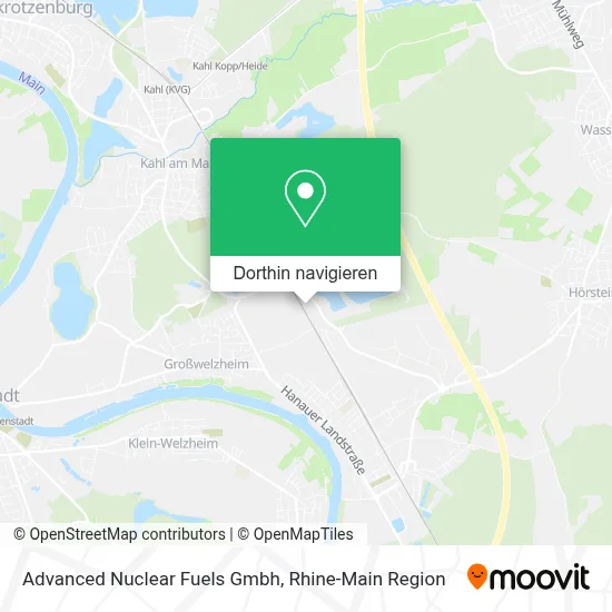 Advanced Nuclear Fuels Gmbh Karte