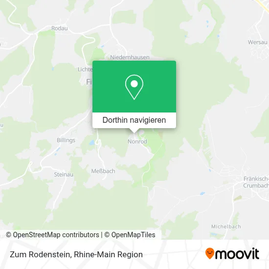 Zum Rodenstein Karte