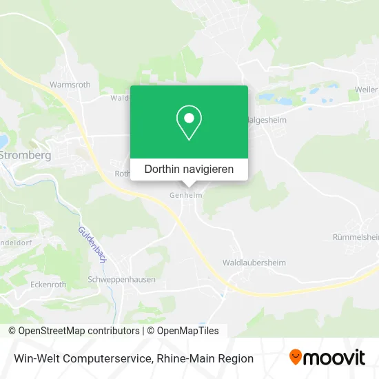 Win-Welt Computerservice Karte