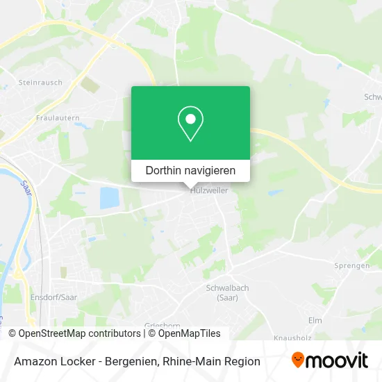 Amazon Locker - Bergenien Karte