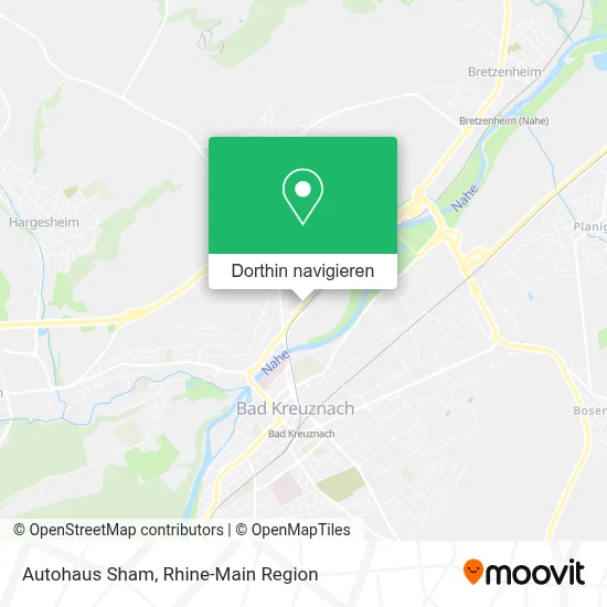 Autohaus Sham Karte