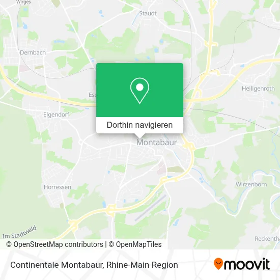 Continentale Montabaur Karte