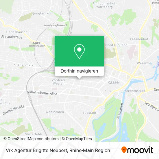 Vrk Agentur Brigitte Neubert Karte
