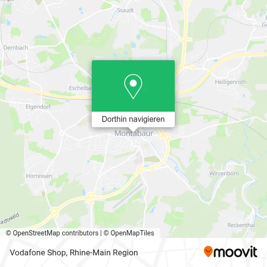 Vodafone Shop Karte
