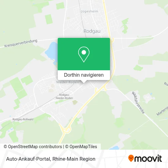 Auto-Ankauf-Portal Karte