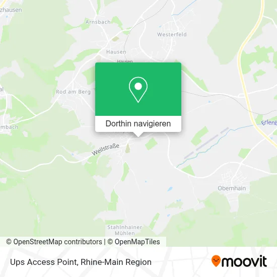 Ups Access Point Karte