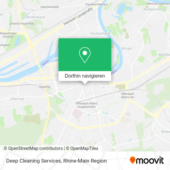 Deep Cleaning Services Karte