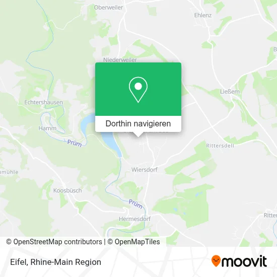 Eifel Karte