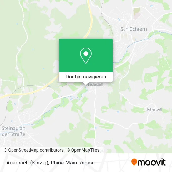 Auerbach (Kinzig) Karte