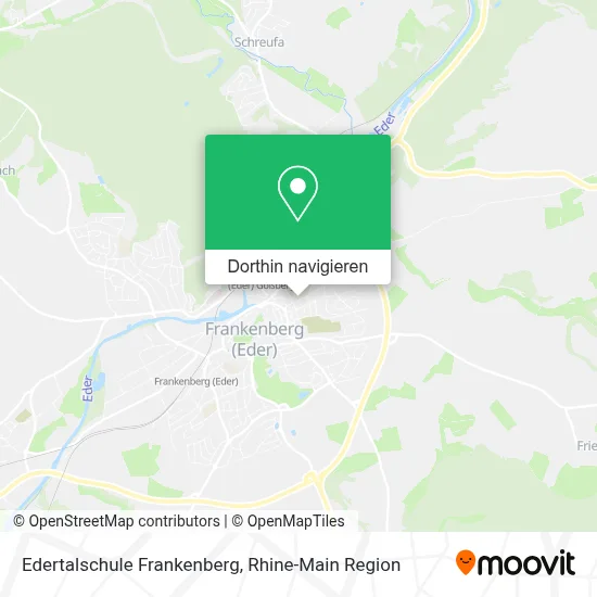 Edertalschule Frankenberg Karte