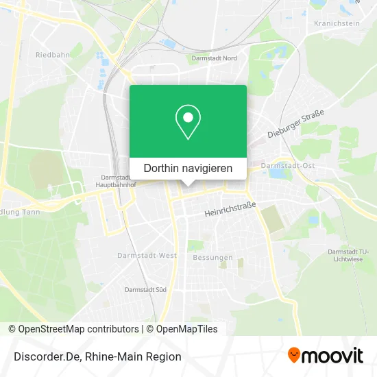 Discorder.De Karte