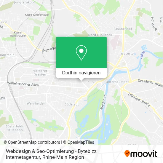Webdesign & Seo-Optimierung - Bytebizz Internetagentur Karte