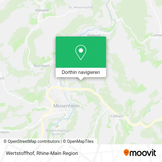 Wertstoffhof Karte